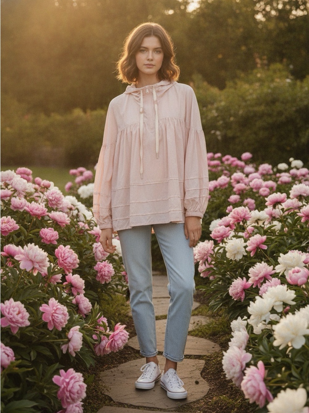 FP Free People Movement Women’s Blush Pink Windbreaker XS